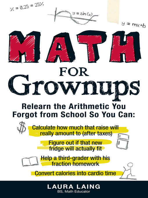 Title details for Math for Grownups by Laura Laing - Available